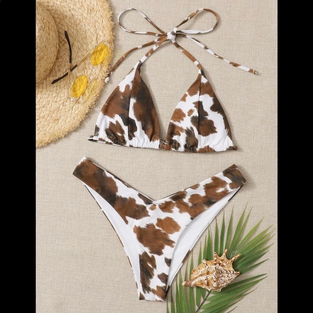 COW PRINT BIKINI